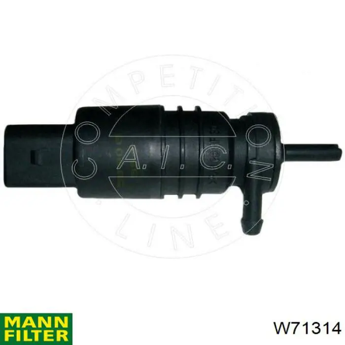Filtro de aceite W71314 Mann-Filter