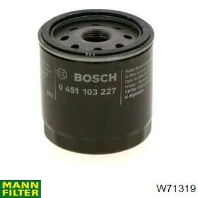 W71319 Mann-Filter масляный фильтр