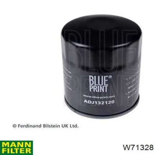W71328 Mann-Filter масляный фильтр