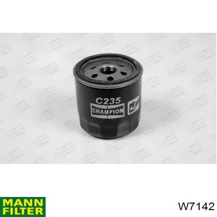Фильтр масла Mann-Filter W7142