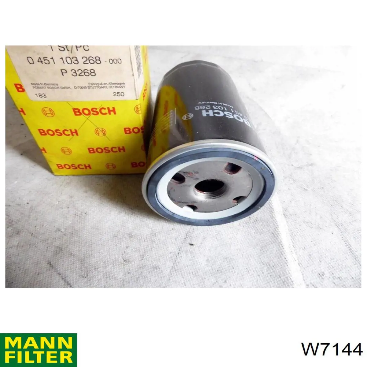 Масляный фильтр W7144 Mann-Filter