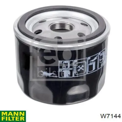 Фильтр очистки масла центробежный Mann-Filter W7144 цена, от 8.05 USD