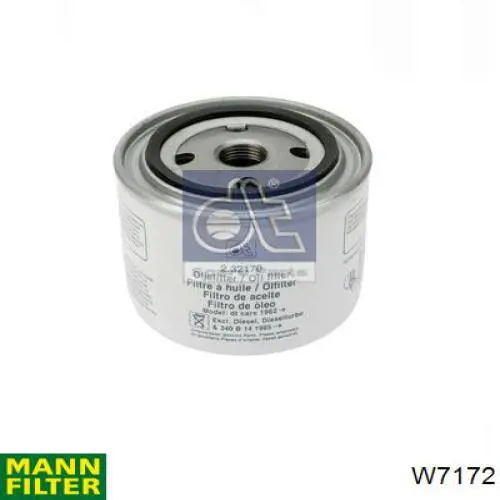 Фильтр очистки масла центробежный Mann-Filter W7172 цена, от 6.83 USD