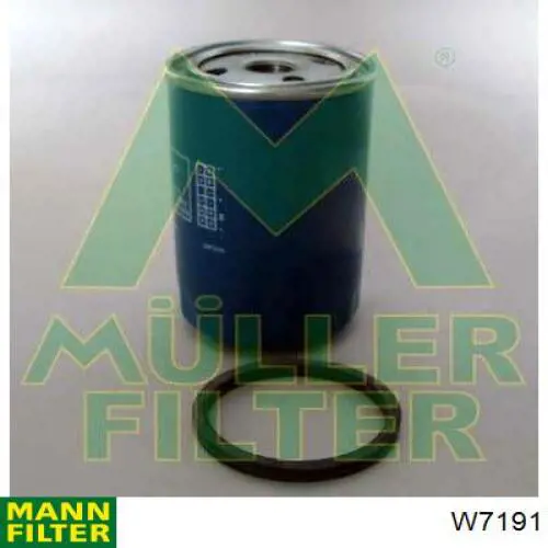 Filtro de aceite W7191 Mann-Filter