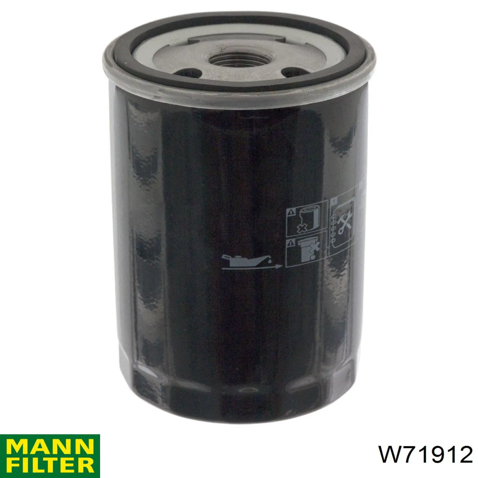Filtro de aceite W71912 Mann-Filter