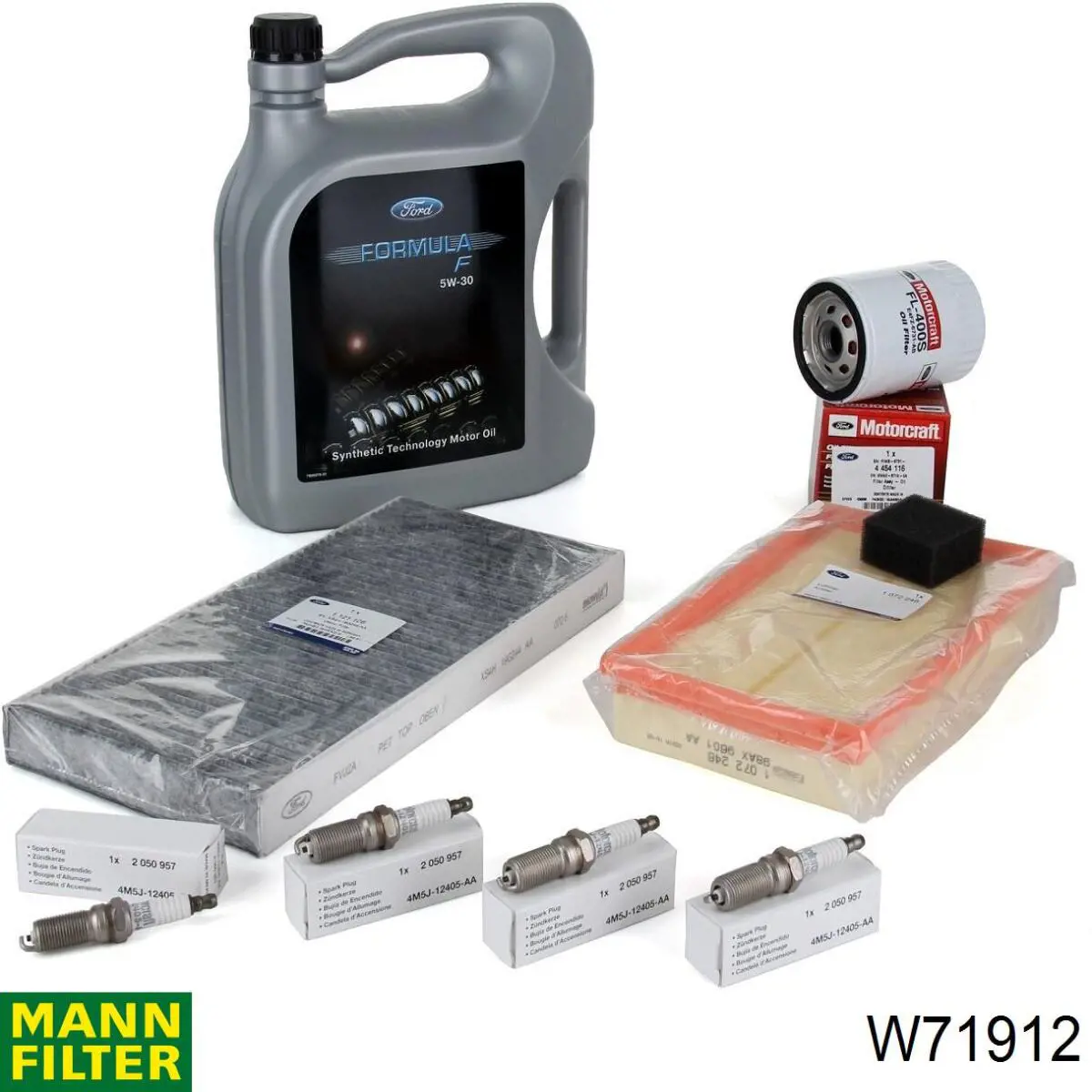 W71912 Mann-Filter Масляный фильтр двигателя