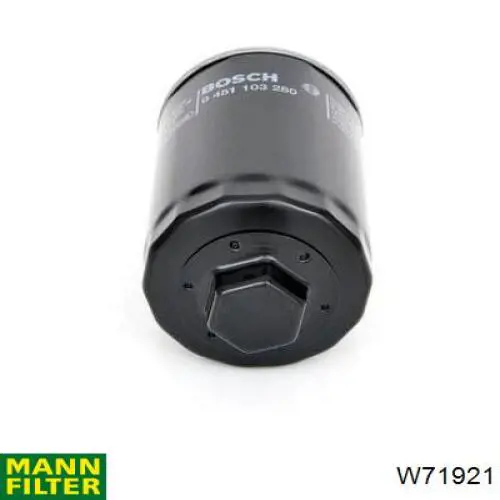 W71921 Mann-Filter Масляный фильтр двигателя