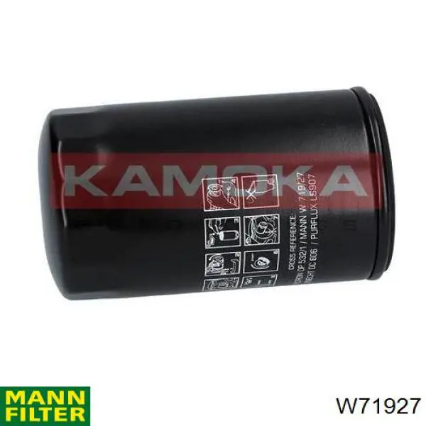 Filtro de aceite W71927 Mann-Filter
