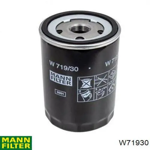 W71930 Mann-Filter масляный фильтр