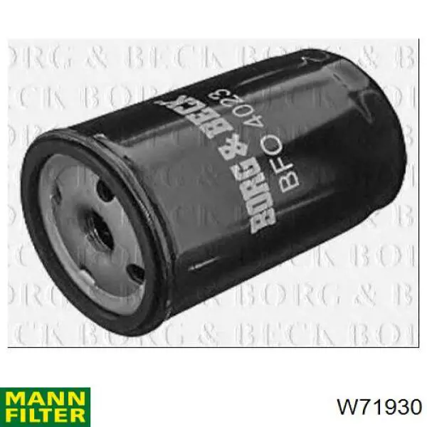 Фильтр очистки масла центробежный Mann-Filter W71930 цена, от 6.19 USD