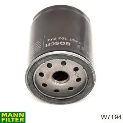 Купить W7194 Mann-Filter Фильтр центробежный очистки масла