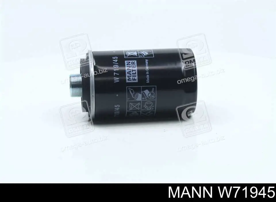 Фильтр масляный Mann-Filter W71945