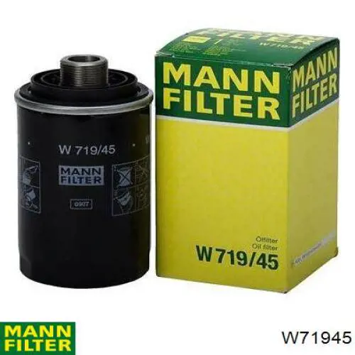 Масляный фильтр W71945 Mann-Filter