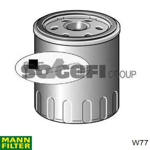 Фильтр очистки масла центробежный Mann-Filter W77 цена, от 9.21 USD