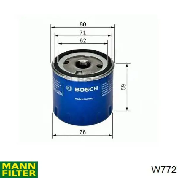 Купить OC64 Mahle Original Фильтр центробежный очистки масла