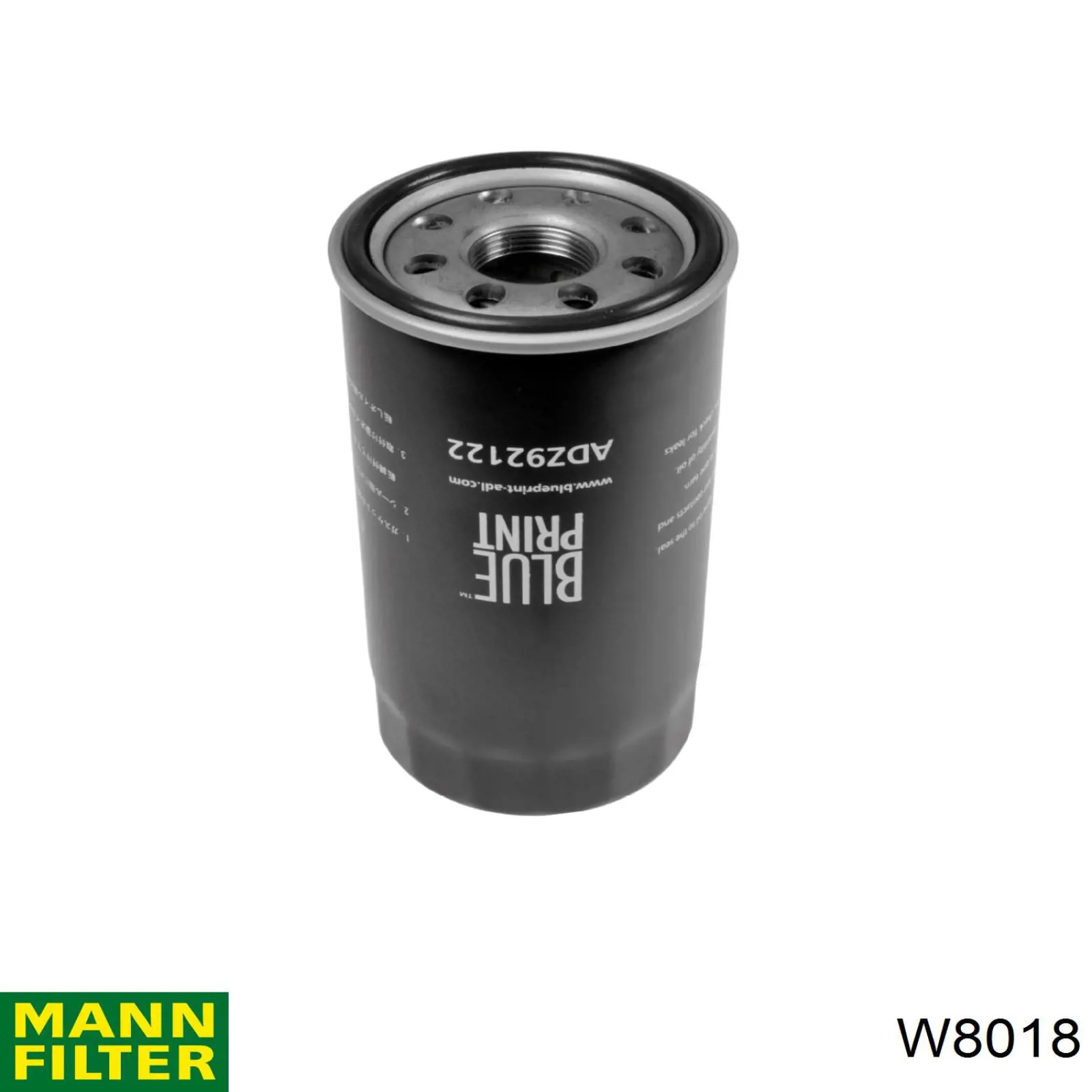 Фильтр масла Mann-Filter W8018