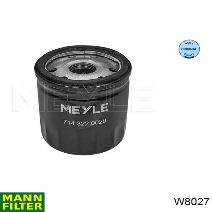 Фильтр очистки масла центробежный Mann-Filter W8027 цена, от 7.80 USD