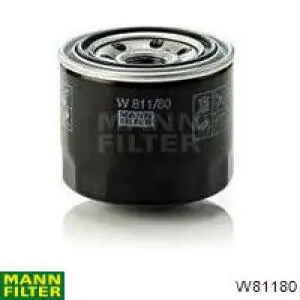 Filtro de aceite W81180 Mann-Filter