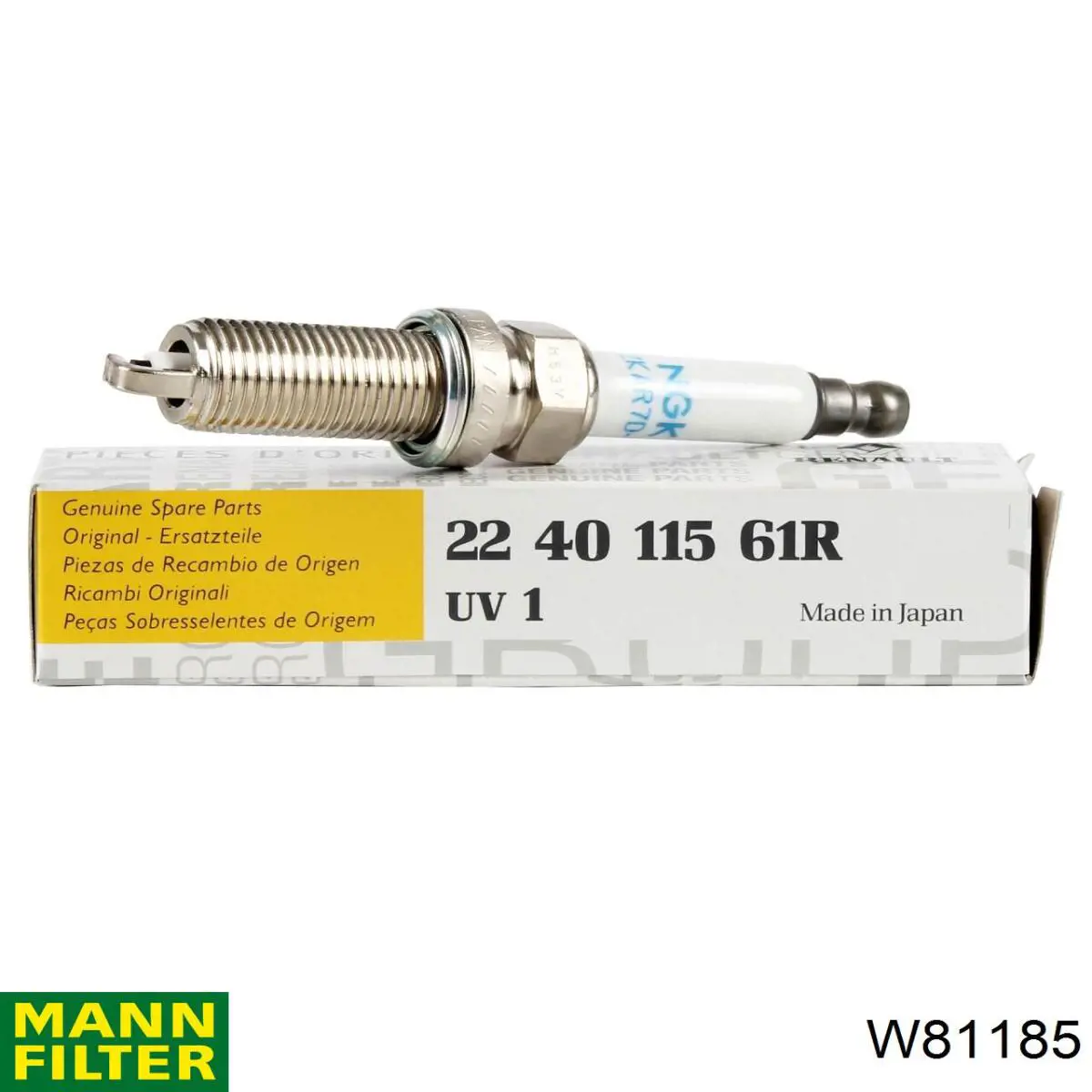W81185 Mann-Filter Масляный фильтр двигателя
