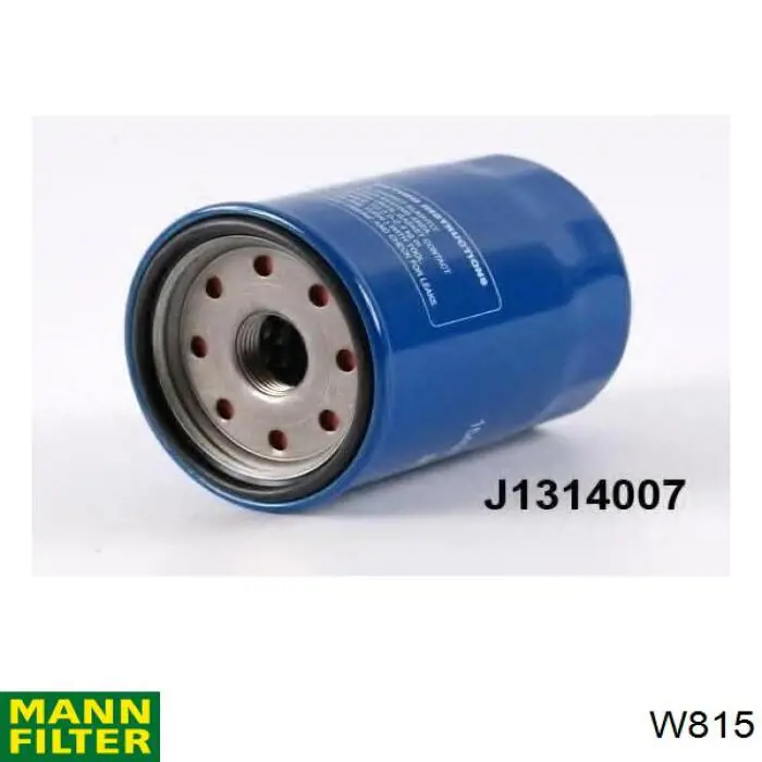 W815 Mann-Filter масляный фильтр