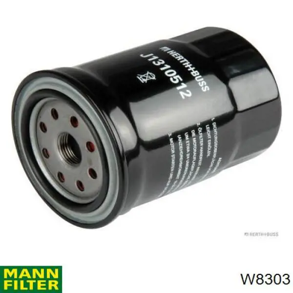 Filtro de aceite W8303 Mann-Filter