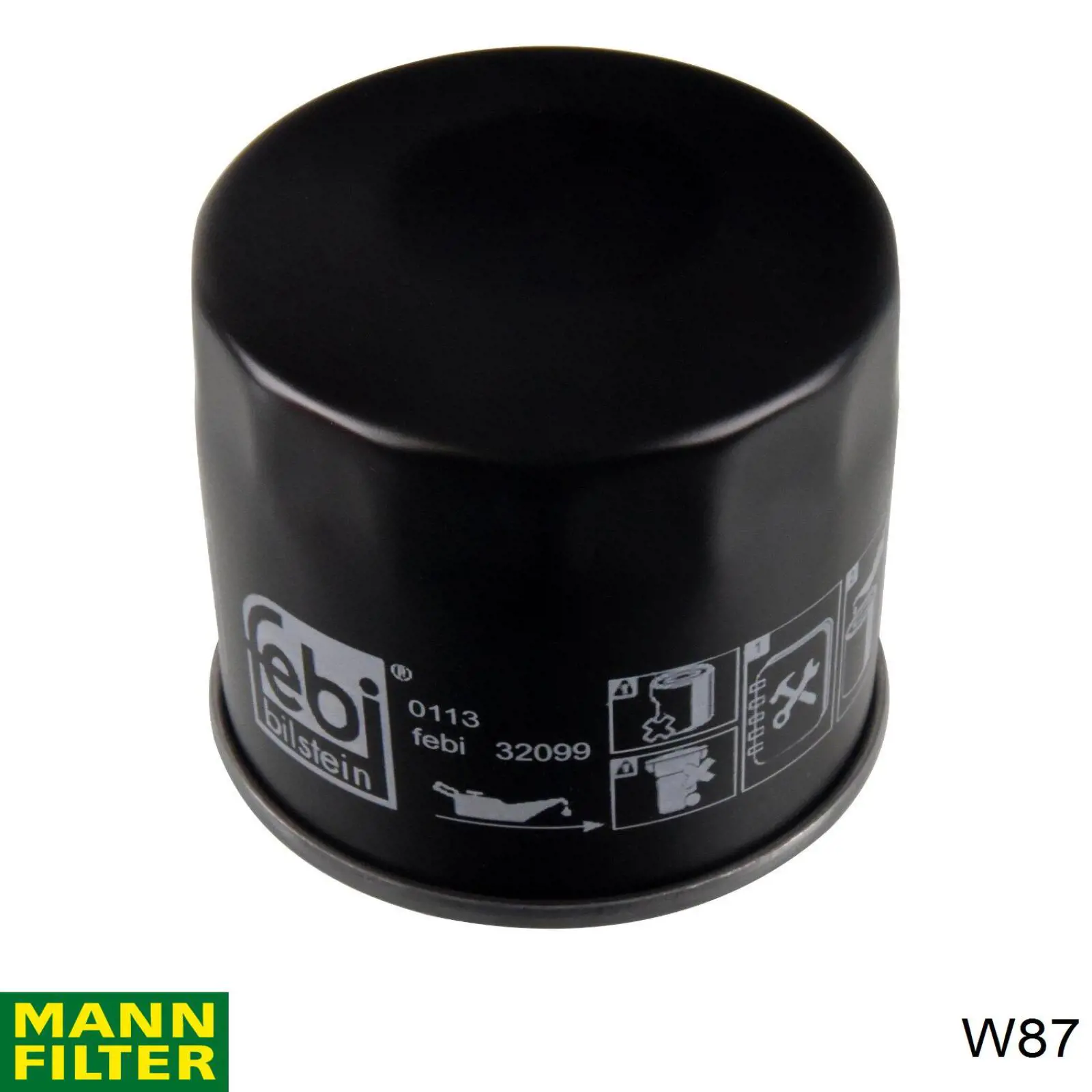 W87 Mann-Filter масляный фильтр