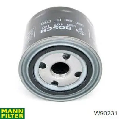 Filtro hidráulico, transmisión automática W90231 Mann-Filter
