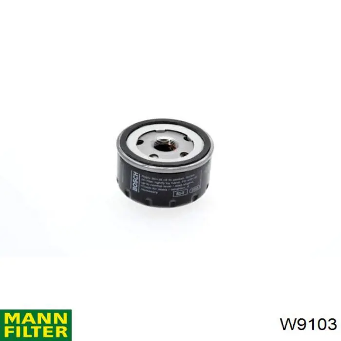 W9103 Mann-Filter Масляный фильтр двигателя