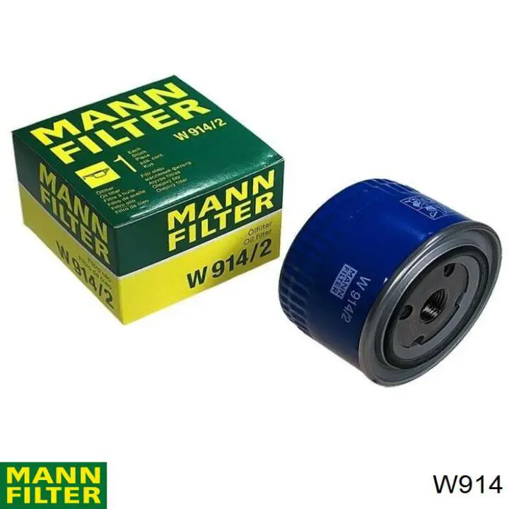 W914 Mann-Filter масляный фильтр