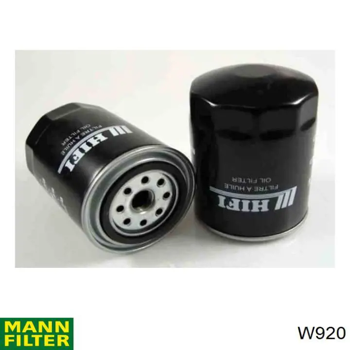 Фильтр очистки масла центробежный Mann-Filter W920 цена, от 5.20 USD