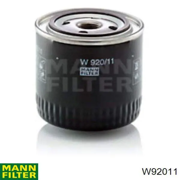 W92011 Mann-Filter масляный фильтр