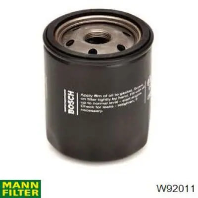 Купить W92011 Mann-Filter Фильтр центробежный очистки масла