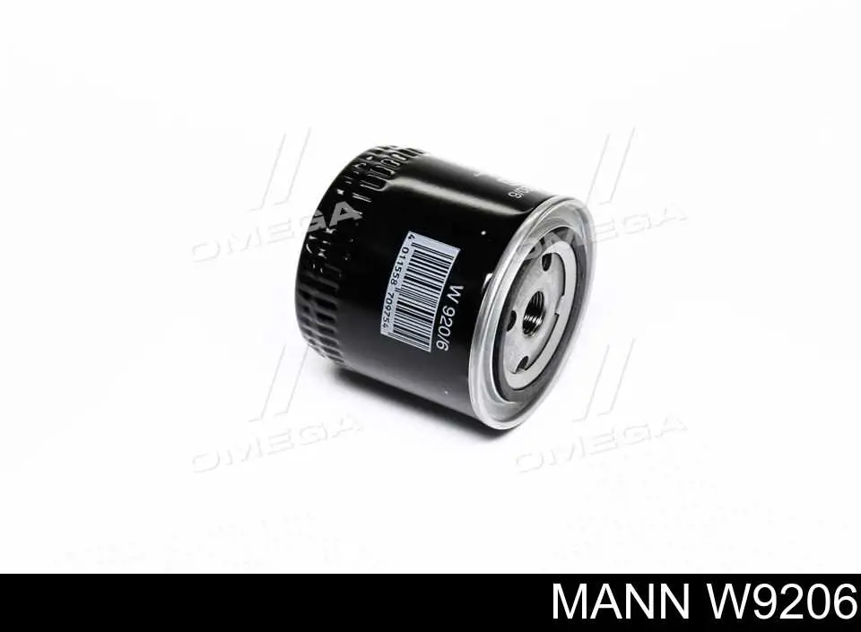 W9206 Mann-Filter масляный фильтр