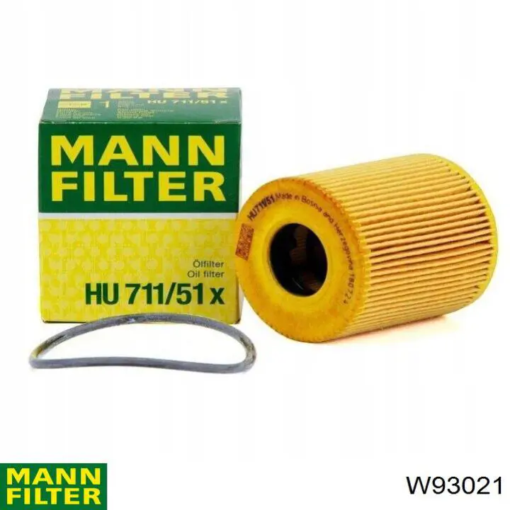 Купить W93021 Mann-Filter Фильтр центробежный очистки масла