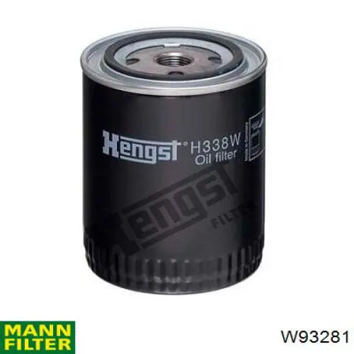 Масляный фильтр W93281 Mann-Filter