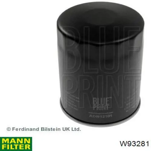 W93281 Mann-Filter масляный фильтр