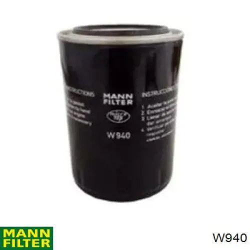 Масляный фильтр W940 Mann-Filter