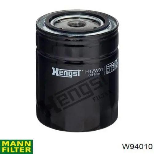 Filtro de aceite W94010 Mann-Filter