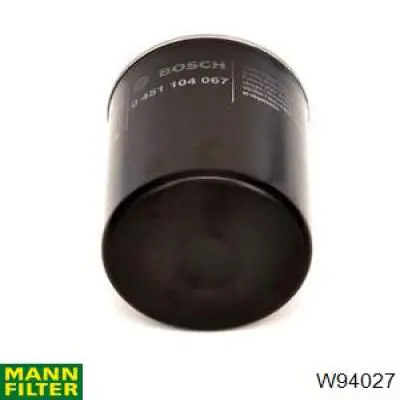 Купить W94027 Mann-Filter Фильтр центробежный очистки масла