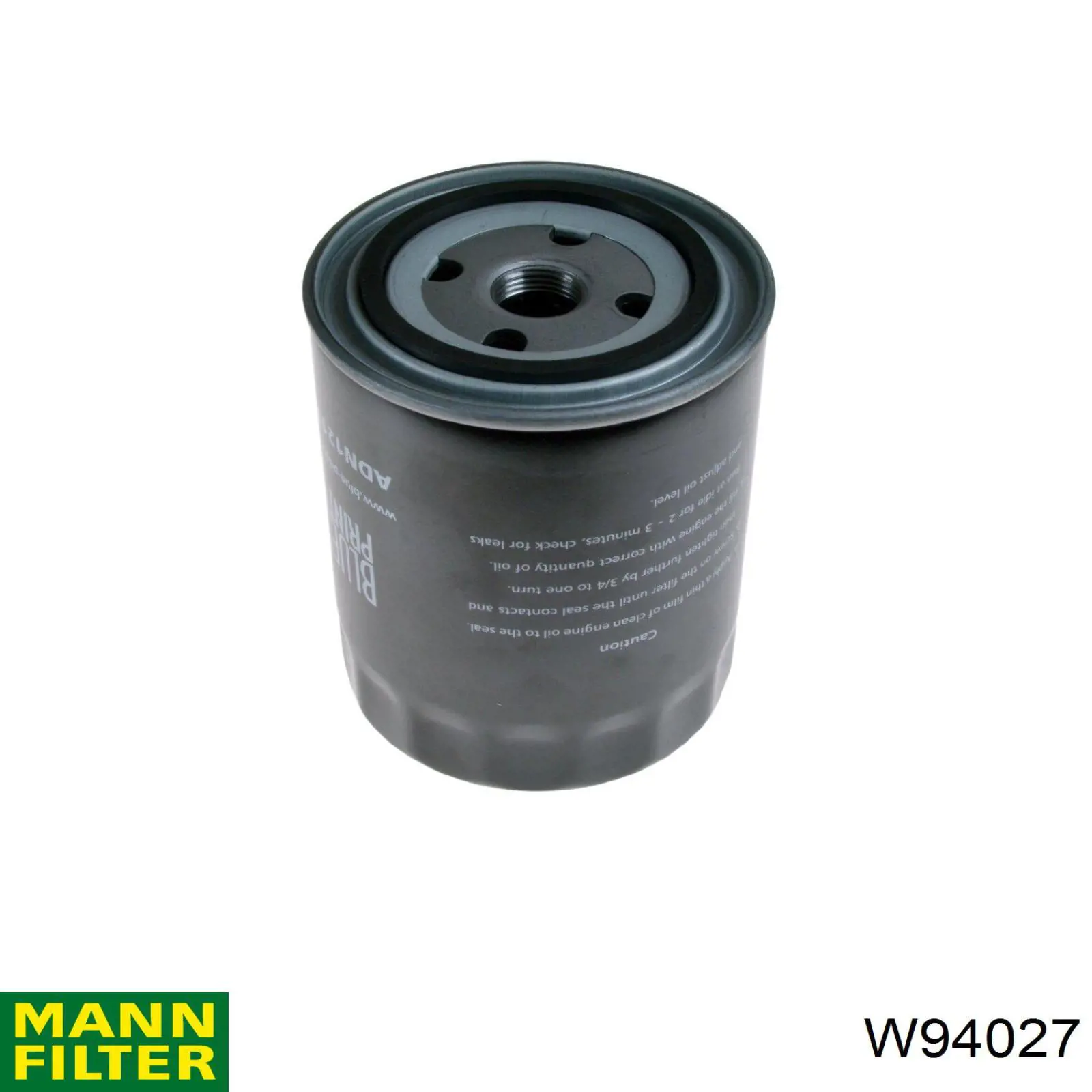 Фильтр очистки масла центробежный Mann-Filter W94027 цена, от 6.74 USD