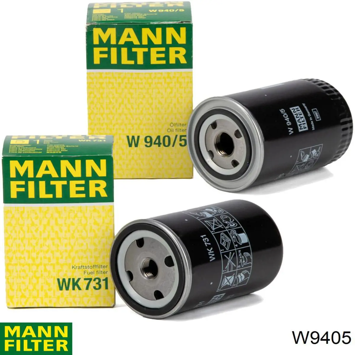 Filtro de aceite W9405 Mann-Filter
