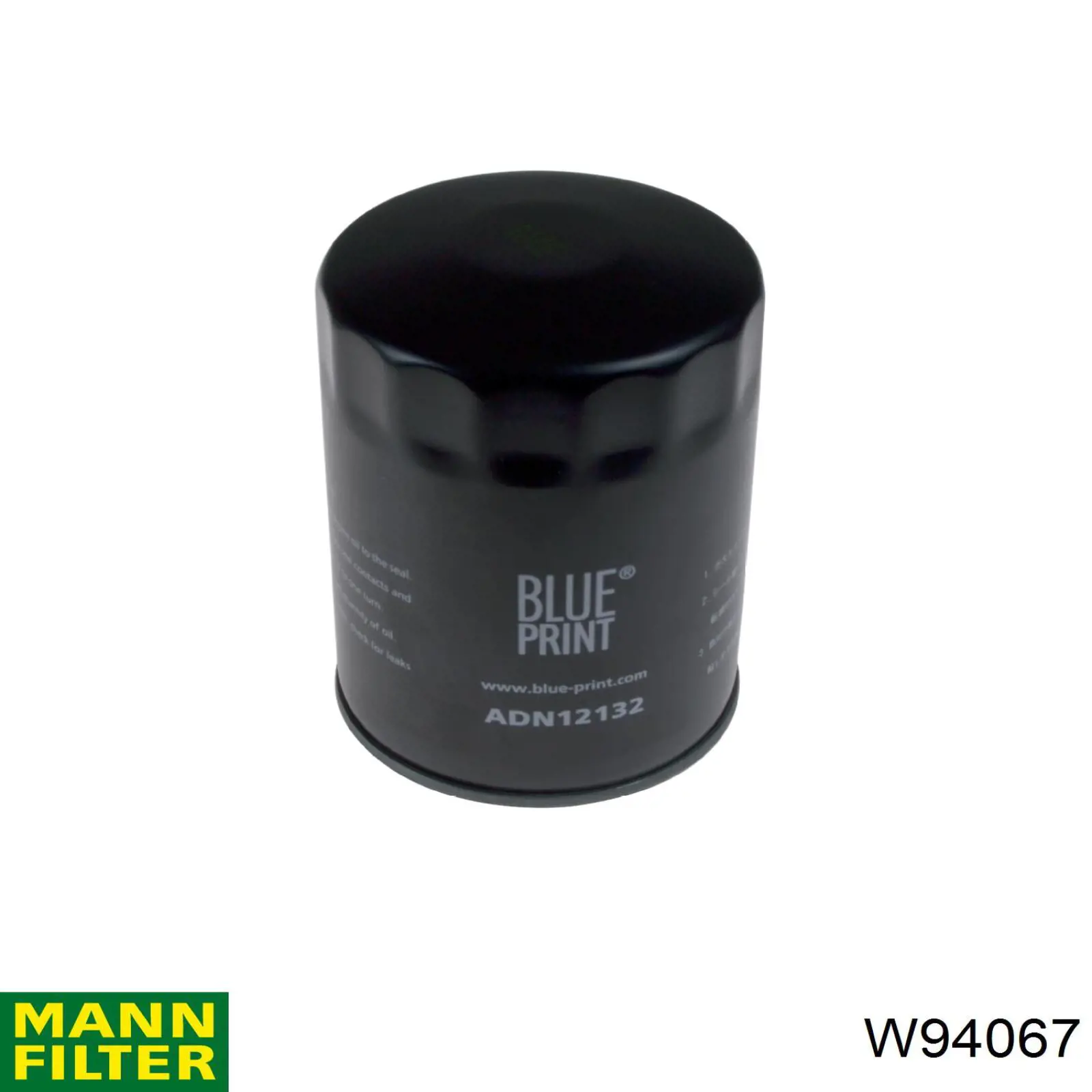 Купить W94067 Mann-Filter Фильтр центробежный очистки масла