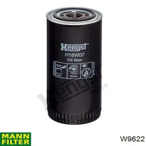 W9622 Mann-Filter масляный фильтр