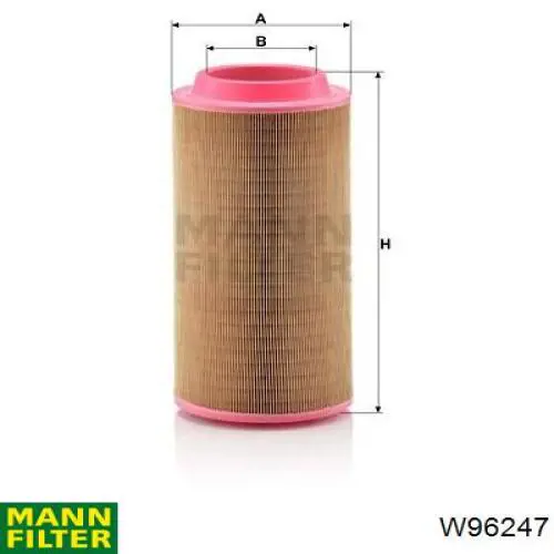 Фильтр очистки масла центробежный Mann-Filter W96247 цена, от 14.65 USD