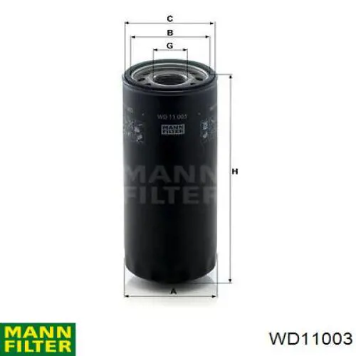 WD11003 Mann-Filter 