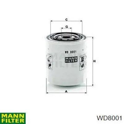 WD8001 Mann-Filter 