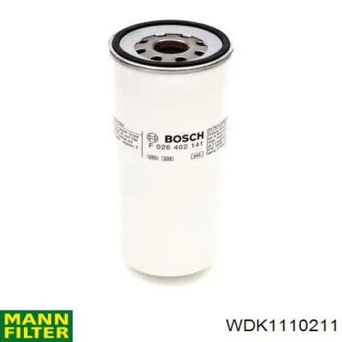 Filtro combustible WDK1110211 Mann-Filter