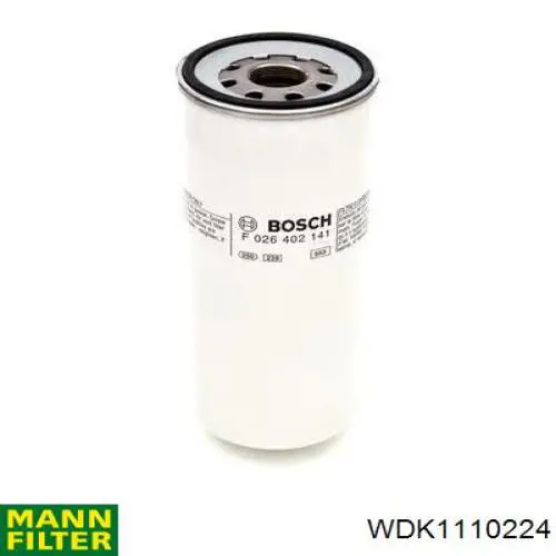WDK1110224 Mann-Filter топливный фильтр