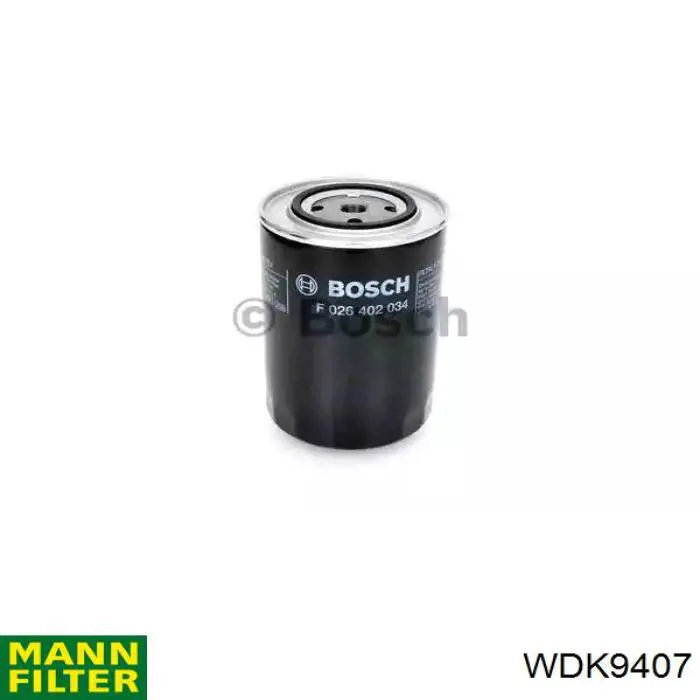 Фильтр тонкой очистки топлива Mann-Filter WDK9407 цена, от 35.17 USD