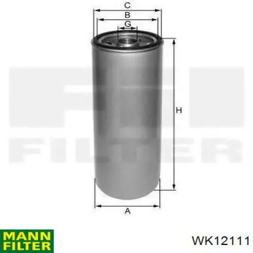 Топливный фильтр WK12111 Mann-Filter